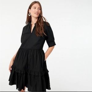 Black jcrew knee length dress size S